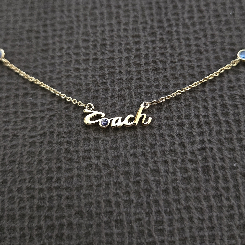 Coach Stationary Script🖋 "Coach" Necklace - Picture 13 of 15